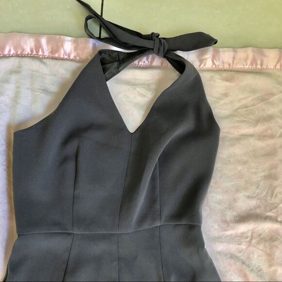 Guess by Marciano Gray Halter Jumpsuit - Picture 8 of 8